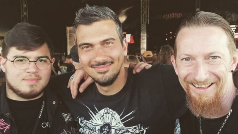 Integrantes da banda Omicron - Divulgação/Instagram/@omicronmetal