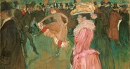 Baile no Moulin Rouge (1890) - Henri de Toulouse-Lautrec, Domínio Público, via Wikimedia Commons
