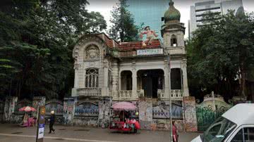 Palacete Joaquim Franco de Mello em fotografia recente - Divulgação / Google Street View