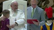 O Papa Francisco durante audiência semanal - Reprodução/Vídeo