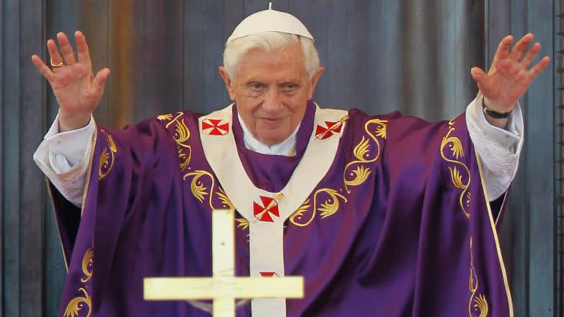 Bento XVI durante celebração religiosa - Getty Images