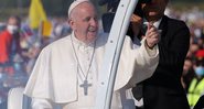 Papa durante passeio em 2021 - Getty Images