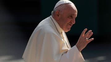Papa Francisco durante evento, no Canadá - Getty Images