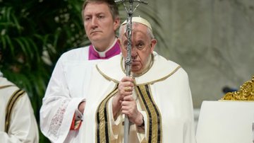 Papa Francisco durante celebração religiosa - Getty Images