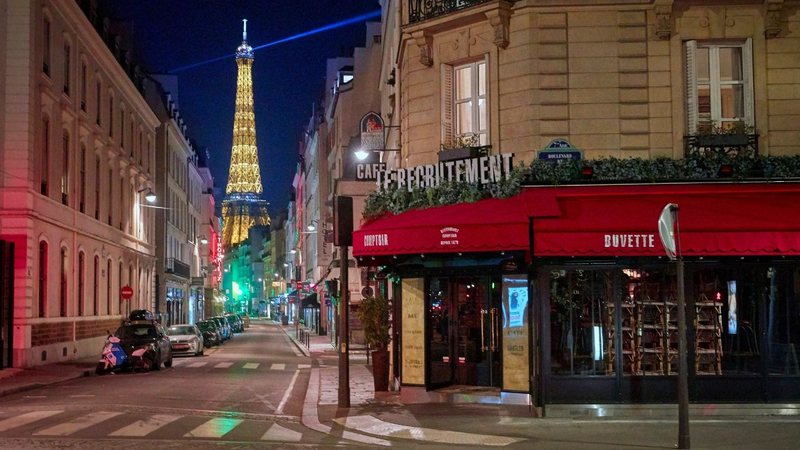 Imagem panorâmica da cidade de Paris - Getty Images