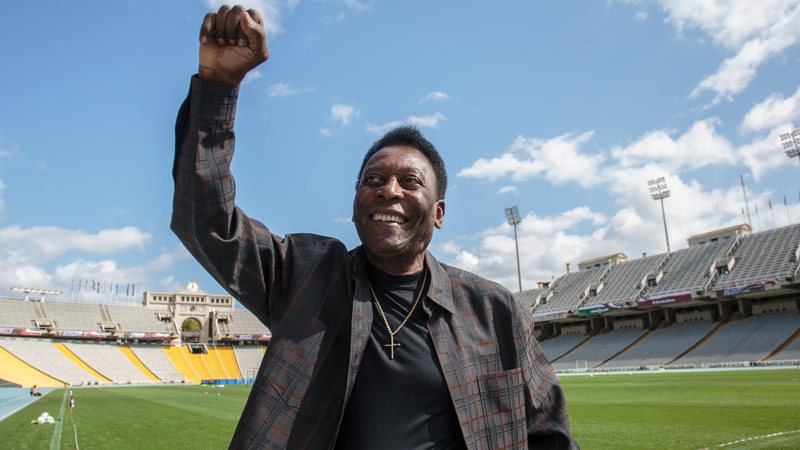 Pelé, o 'Rei do Futebol' - Getty Images