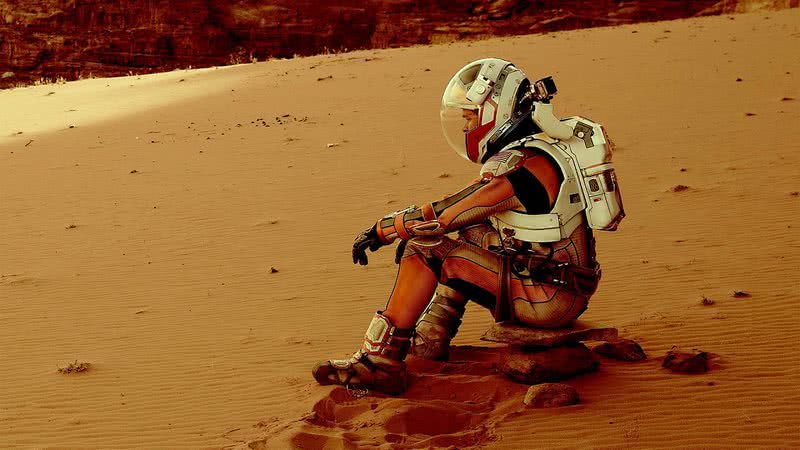 Cena do filme Perdido em Marte (2015) - Divulgação/20th Century Fox