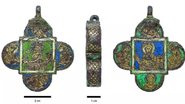 Pingente medieval estudado por pesquisadores alemães - Divulgação/LEIZA