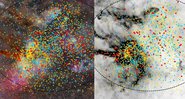 Imagem analisa movimentação de planetas na Via Lactea - Divulgação/Núria Miret-Roig et al.