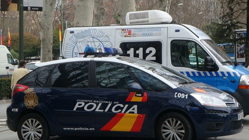 Imagem de uma viatura de polícia da Espanha - Licença Creative Commons via Wikimedia Commons