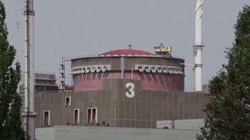 Registro da usina nuclear - Reprodução/Vídeo/Youtube
