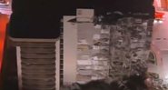 Prédio que desabou em Miami - Divulgação/Youtube/BBC News