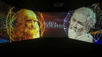Registro da exposição 'DaVinci & Michelangelo - As Farpas do Renascimento' - Aventuras na História