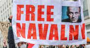 Protestos na Rússia pedem a liberdade do opositor Alexei Navalny - Getty Images