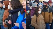 Imagens ilustrativas de protestos na Rússia - Reprodução / Vídeo