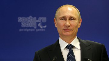 Vladimir Putin durante evento em Sochi, na Rússia - Getty Images