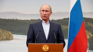 Putin durante evento oficial - Getty Images