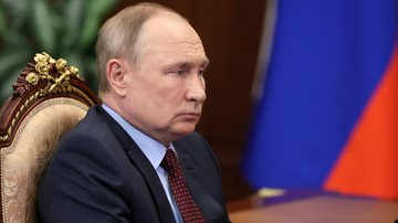 O presidente da Rússia, Vladimir Putin - Reprodução/Twitter/KremlinRussia