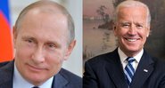 Fotografia de Putin (esq) e Biden (dir) - Kremlin.ru / Adam Schultz / Wikimedia Commons