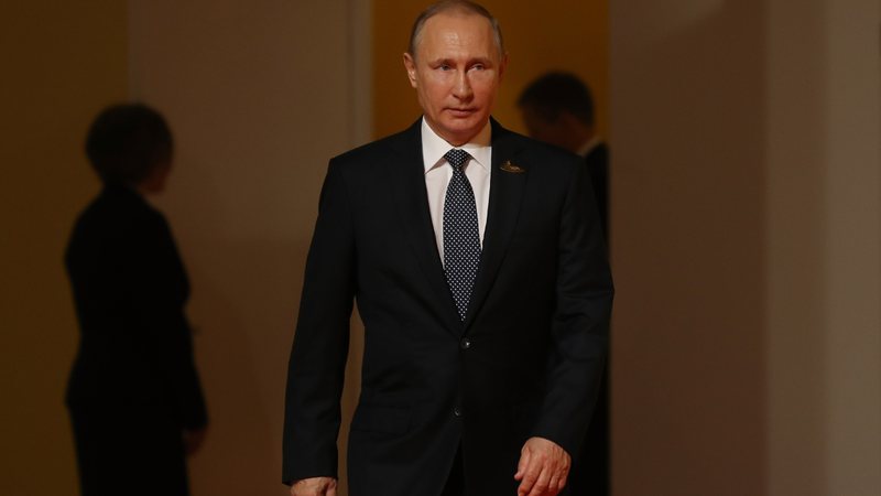 Imagem do presidente da Rússia, Vladimir Putin - Getty Images