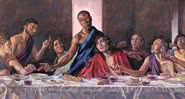 Quadro de Jesus Negro pintado por Lorna May Wadsworth - Divulgação/St. Albans Cathedral