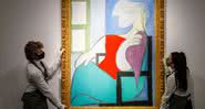 Quadro de Picasso 'Mulher sentada junto a uma janela’ (1932) - Tristan Fewings/Getty Images