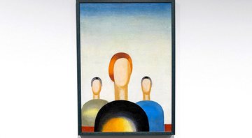 O quadro “Three Figures” de Anna Leporskaya - Divulgação/Centro Yeltsin