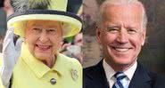 Rainha Elizabeth II e Joe Biden - Wikimedia Commons