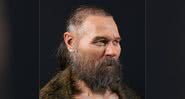 Reconstrução facial de homem de 8 mil anos atrás - Divulgação - Oscar Nilsson