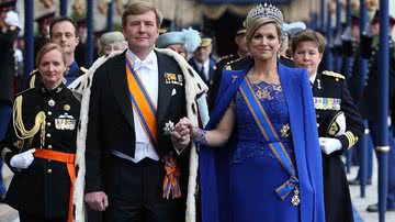 O rei Willem-Alexander da Holanda e a rainha Maxima - Getty Images