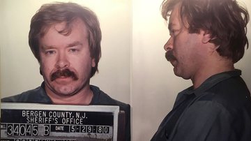 Fotografia de Richard Cottingham na prisão em 1980 - Divulgação/ Bergen County Prosecutor's Office