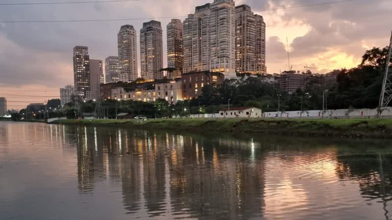 Registro do rio Pinheiros - Divulgação/Programa Novo Rio Pinheiros