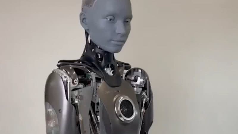 O robô Ameca - Reprodução / Vídeo