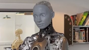 Robô humanoide Ameca, desenvolvido pela Engineered Arts - Reprodução / Vídeo