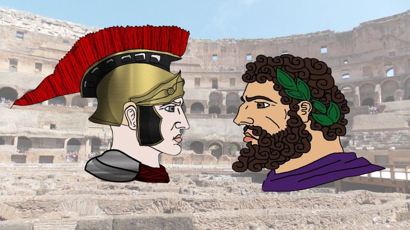Meme retrata romanos como sinônimo de masculinidade - Domínio Público / PxHere