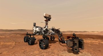 Rover Perseverance em Marte - Divulgação / NASA / JPL-Caltech
