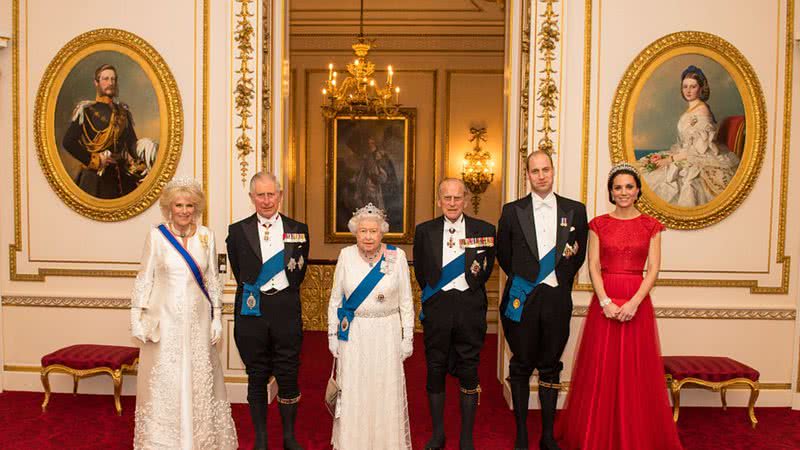 Foto da família real britânica - Getty Images