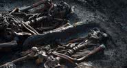 Os esqueletos datam de 3 mil anos atrás - Divulgção/Sociedade Geográfica da Rússia