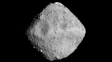 Imagem do asteroide Ryugu - Divulgação/ JAXA