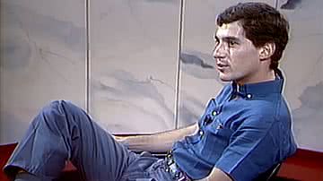 Senna em entrevista ao Roda Viva em 1986 - Divulgação/TV Cultura/ Roda Viva