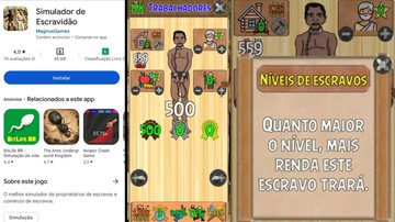 Imagens mostrando o jogo - Divulgação/ PlayStore