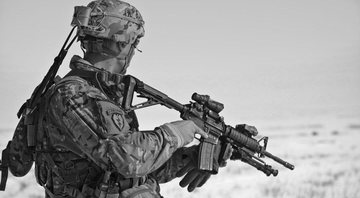 Fotografia meramente ilustrativa de soldado - Divulgação/ Pixabay/ ArmyAmber