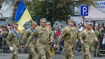 Imagem ilustrativa de soldados ucranianos - Foto de oleg_mit, via Pixabay