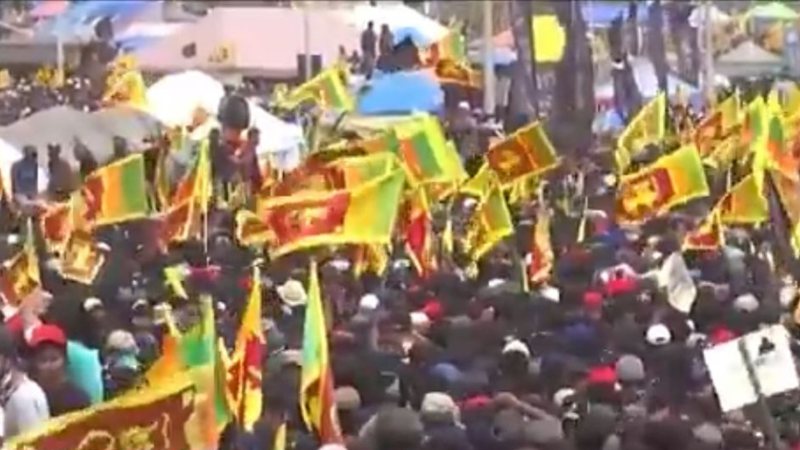 Manifestações no Sri Lanka - Reprodução/Youtube/CNN Brasil