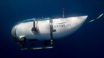 Registro do submarino - Divulgação/Oceangate Expeditions
