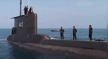 Trecho de vídeo onde o submarino aparece - Divulgação / YouTube