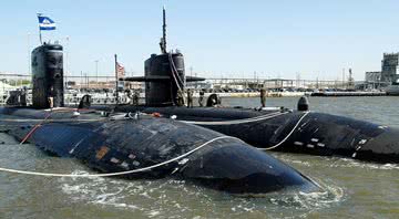 Imagem de submarino norte-americano - Getty Images