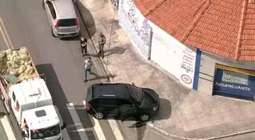 Câmeras gravam momento do crime na Zona Leste de SP - Divulgação/TV Globo