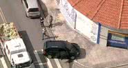 Câmeras gravam momento do crime na Zona Leste de SP - Divulgação/TV Globo