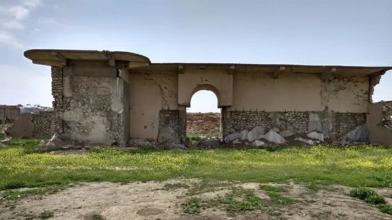 Templo encontrado em terra destruída pelo Estado Islâmico - Reprodução / Penn Museum